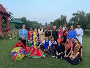 The excitement of dance carnival in Yavanika Open Air Garden